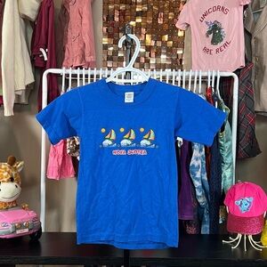 Oceanic Classic Blue Nova Scotia Kids 6X T-shirt